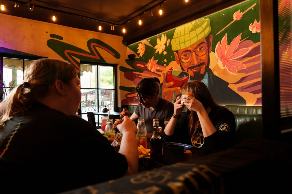 Frisches Burger Catering in Hamburg für Events und Feiern von Port Island Hamburg.