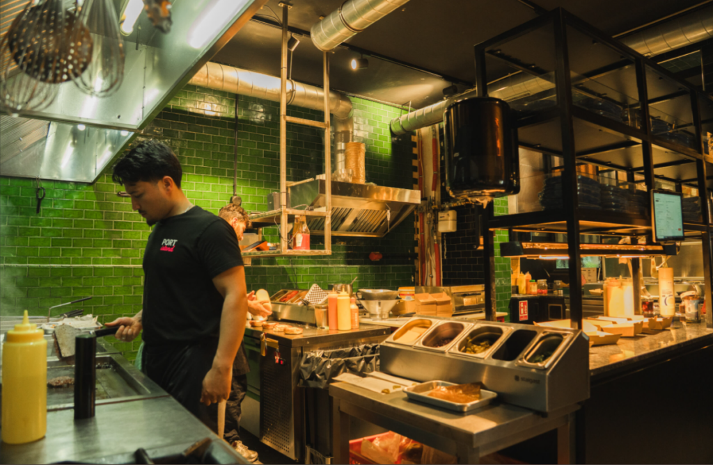 Burger Handwerk Hamburg – handgemachter Burger bei Port Island