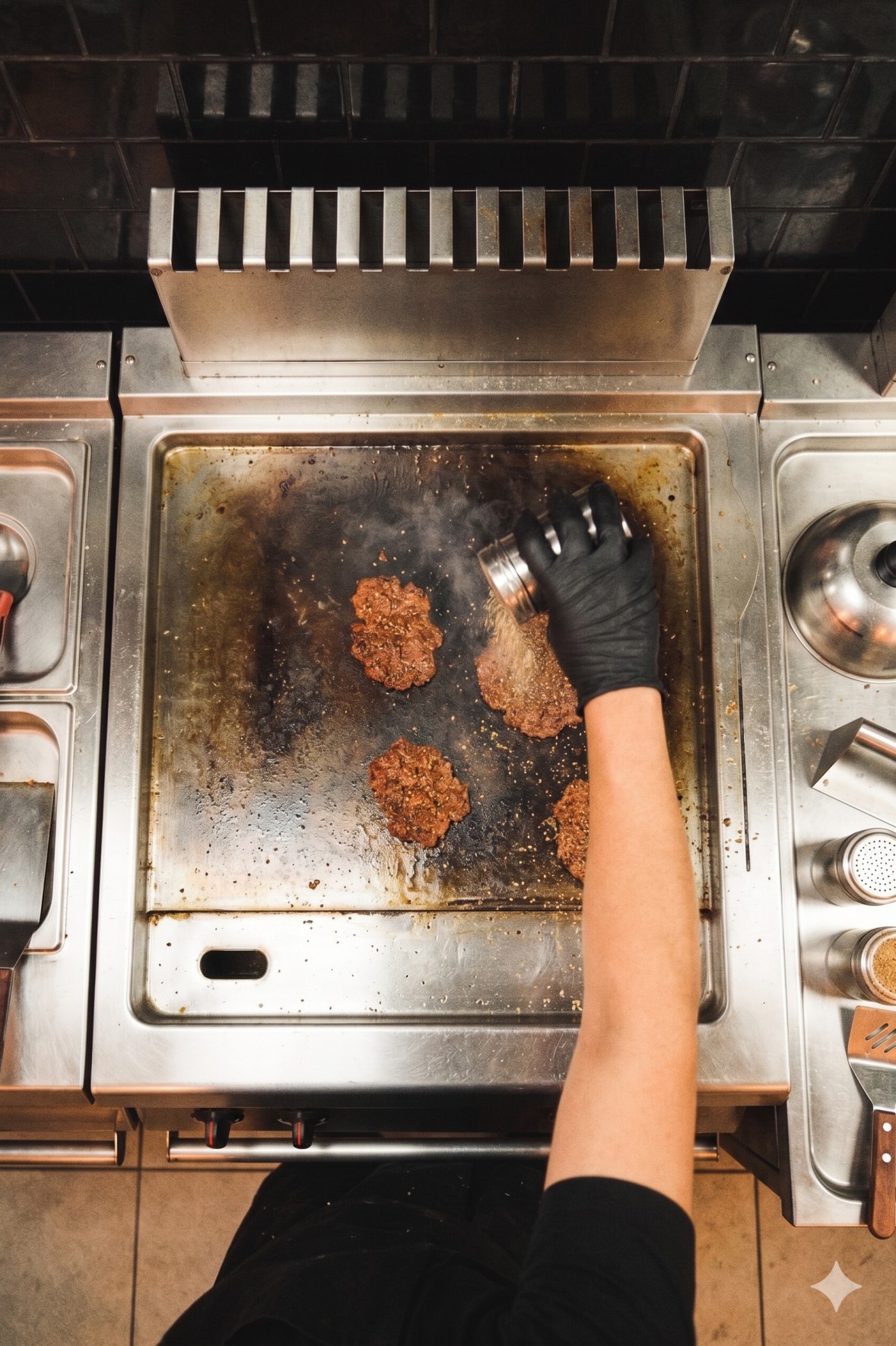 Burger Qualität Hamburg mit saftigem Patty und frischen Zutaten